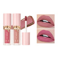 Mineral Cream Lipstick Natural Matte 10 Color Liquid Lip Gloss Waterproof Long-Lasting Non-Stick